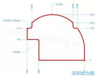 由于電路板中存在弧度和半徑，因此即使電路板外形并不復(fù)雜，重建時(shí)間也可能比預(yù)期時(shí)間要長(zhǎng)