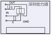 圖3：降壓電路的PCB設(shè)計示例。