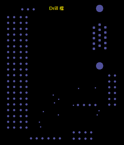 產(chǎn)生Drill File及 Map File 的Gerber 檔案，此會(huì)產(chǎn)生描述此PCB所用到的鉆孔的孔徑尺寸及鉆孔的座標(biāo)資訊。