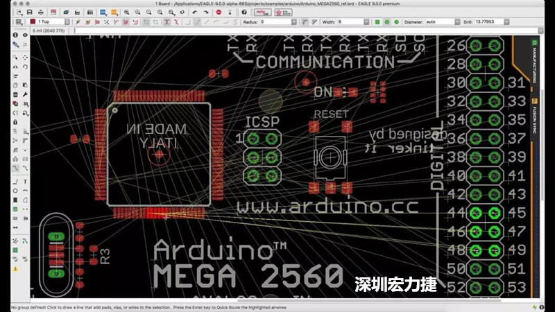 CadSoft EAGLE是一款專業(yè)的印刷電路板(PCB)設(shè)計軟件，低成本、便于使用、功能強大。